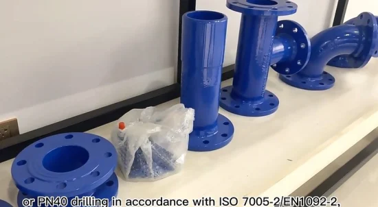 Syi ISO 2531 En 545 En598 Awwa C110 Ductile Iron Flanged Pipe Fittings for Water Pipeline