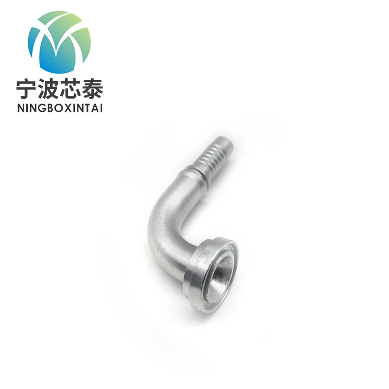 China Price Factory Ningbo Hydraulic System Hose Fittings and Couplings Adapters Carbon Steel Hydraulic Two-Piece Fittings Bsp