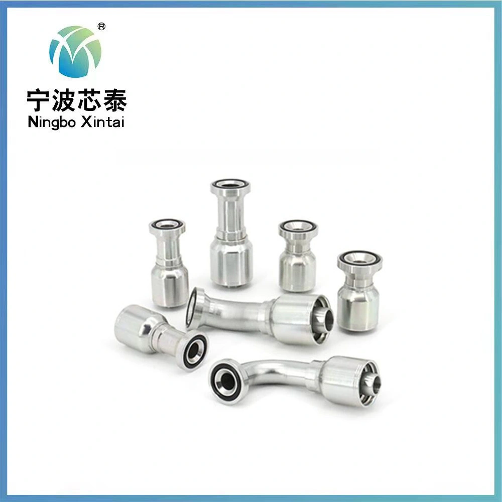 China Supplier OEM ODM Parker Parkrimp and Reuseable Hose End Carton/Stainless Steel Cross Tee Swivel Hydraulic Tube Crimp Fittings Custom