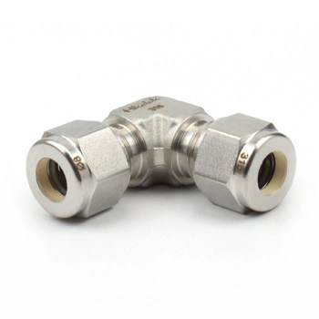 Stainless Steel Double Ferrules Tube Fittings Compression Tube Fitting Male Connector