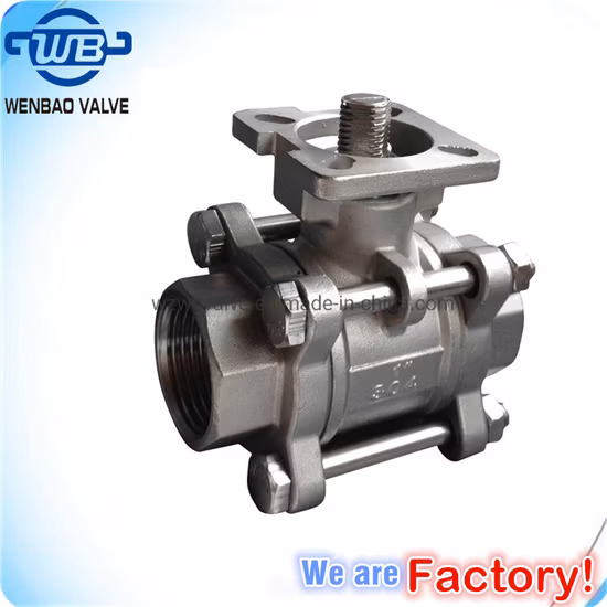 24V-380V 4-20mA Signal 1000wog 304 Bsp NPT Thread Full Port Stainless Steel Control Regulating on/off Motorized Electric Actuator 2-Piece Ball Valve